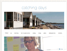 Tablet Screenshot of catchingdays.cynthianewberrymartin.com